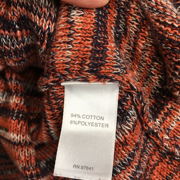 Pure Jill J.Jill Space Dyed V Neck Short Sleeve Sweater Size MP - Picture 8 of 12